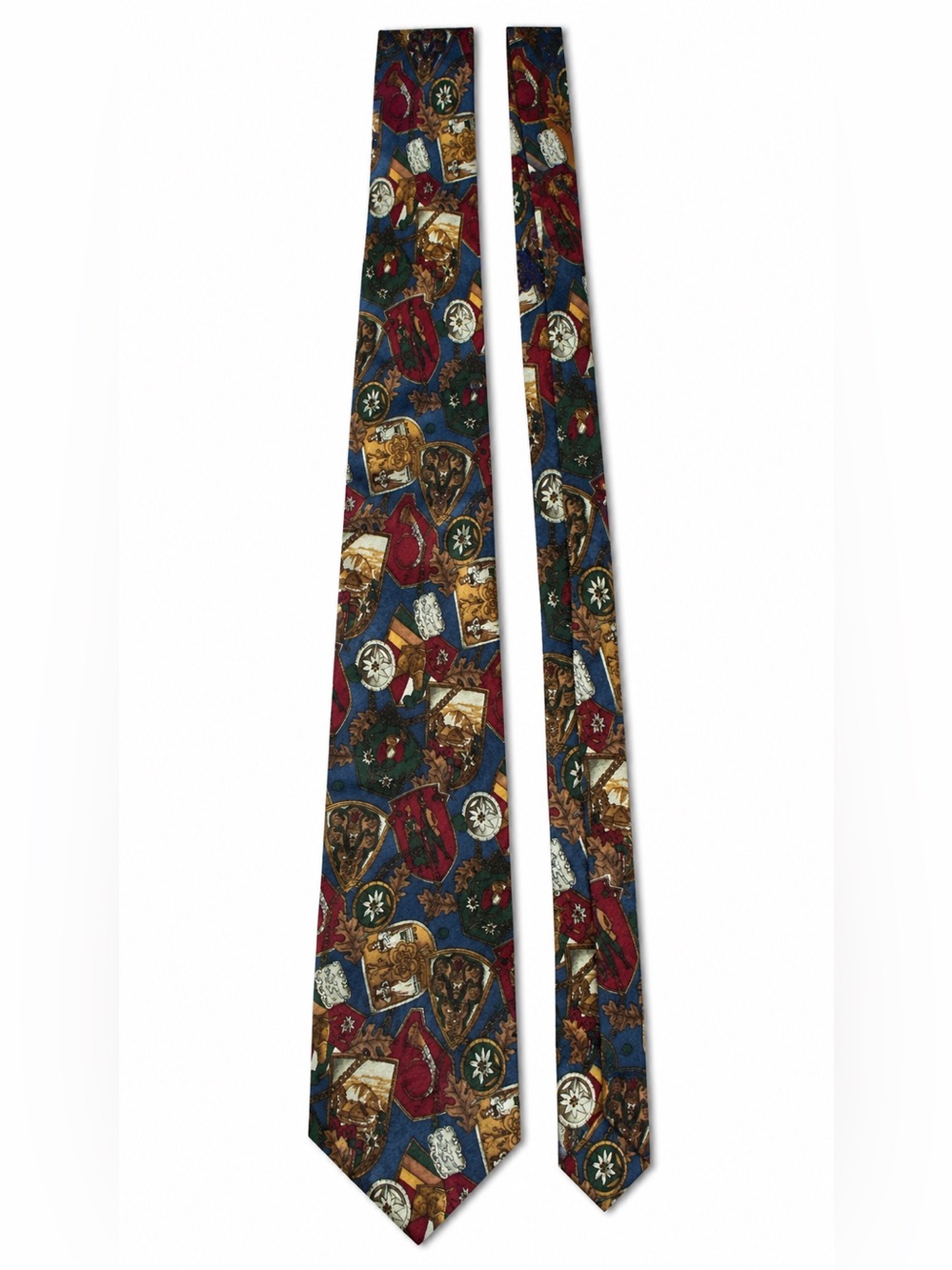 Park Avenue Italian All Silk Handmade Men’s Haraldic Novelty Necktie